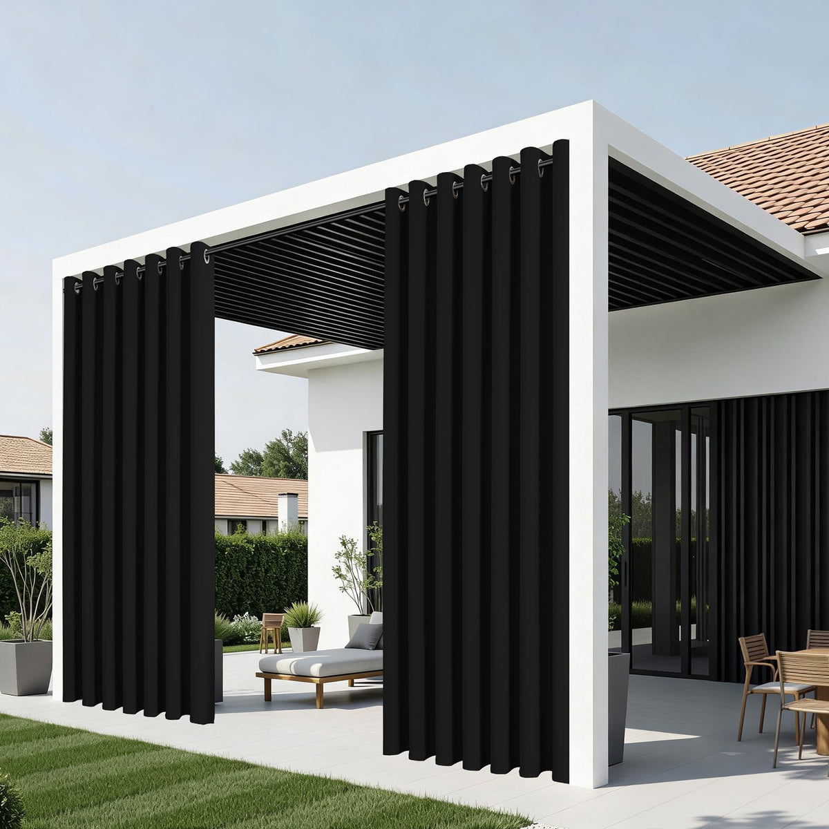 Blackout Patio Sliding Door Curtains G690