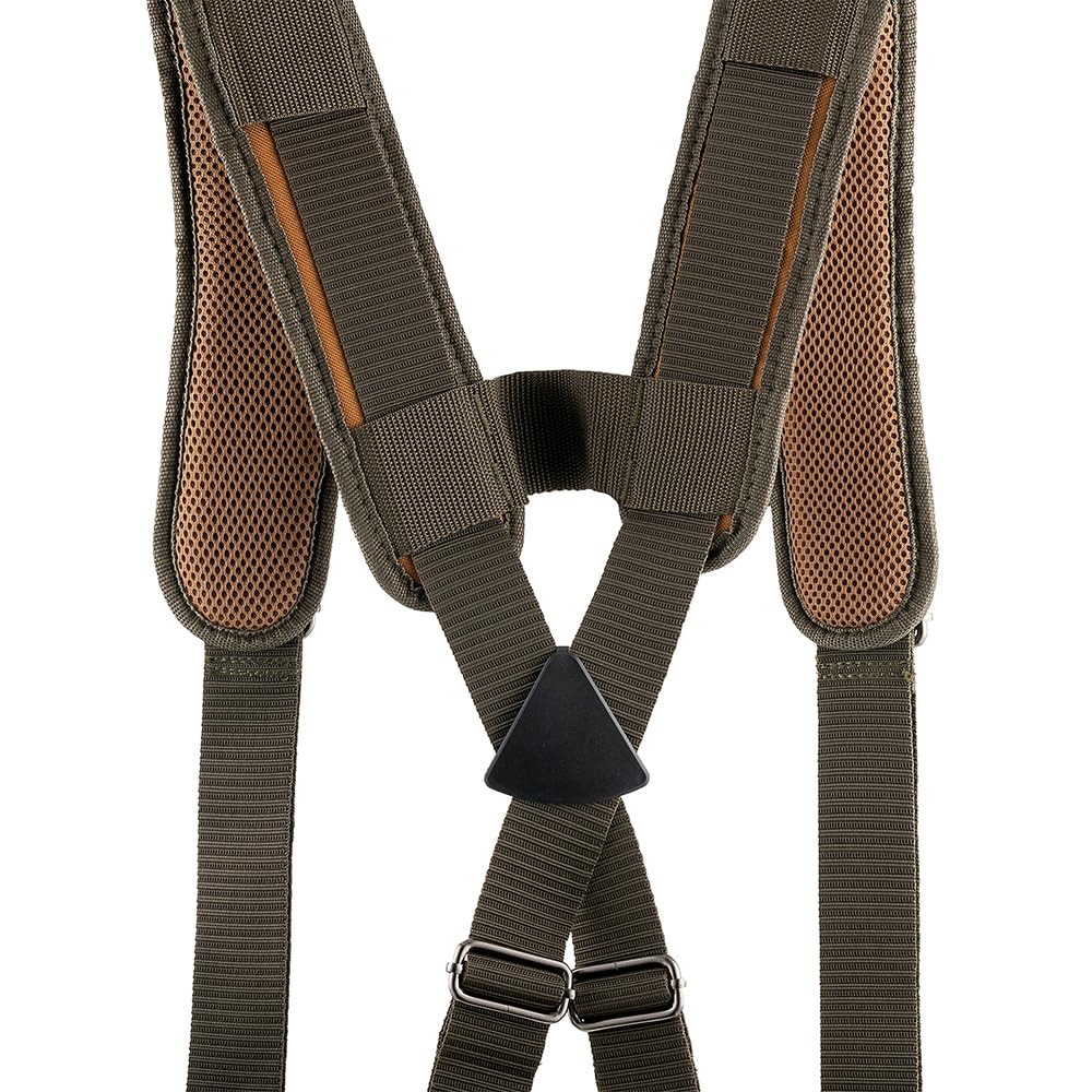 Tool Belt with Suspenders, 12 pockets, Brown, 52 Inch P7576
