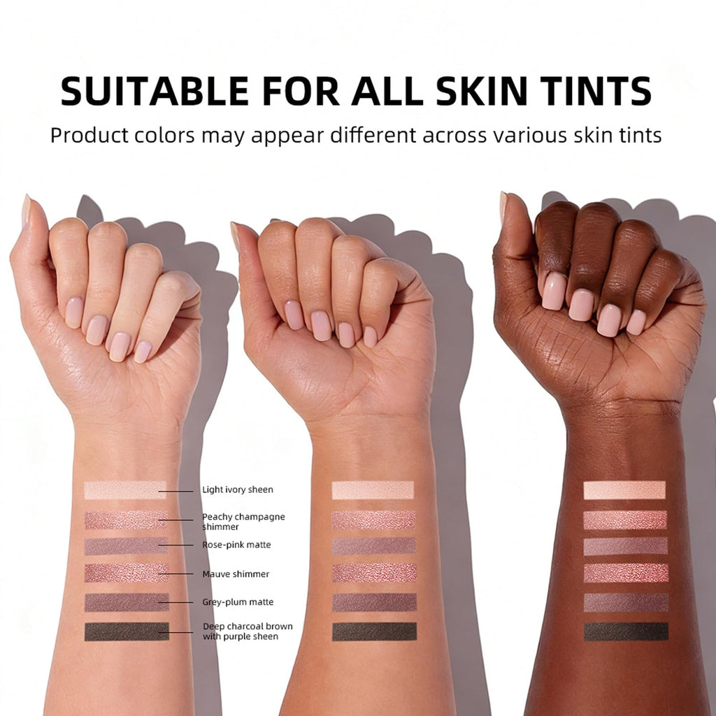 Mini 6 Color Matte & Shimmer Eyeshadow Palette U405408