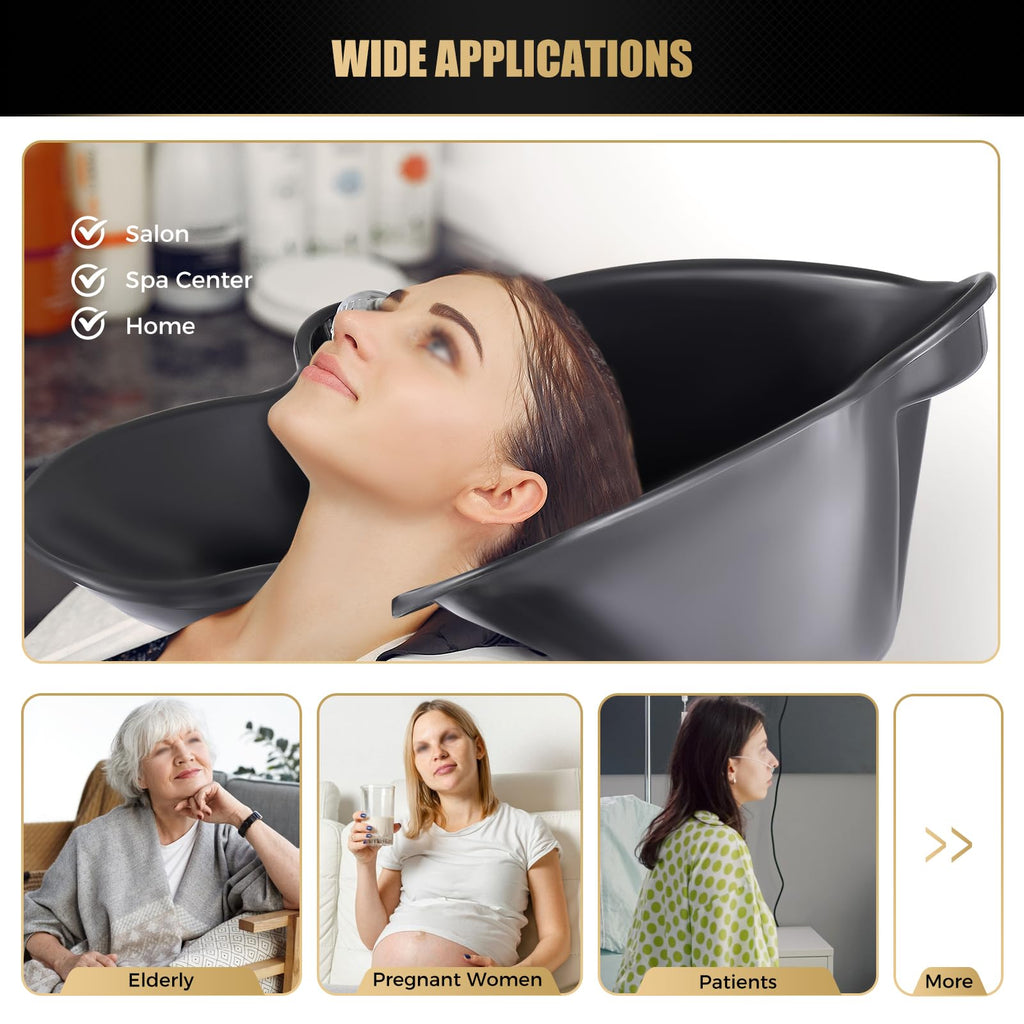 Portable Plastic Hair Washing Sink with Electric Pump T498990