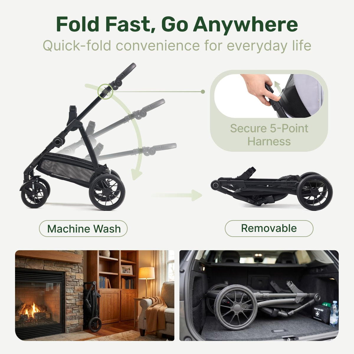 3-in-1 Dog Stroller L407274