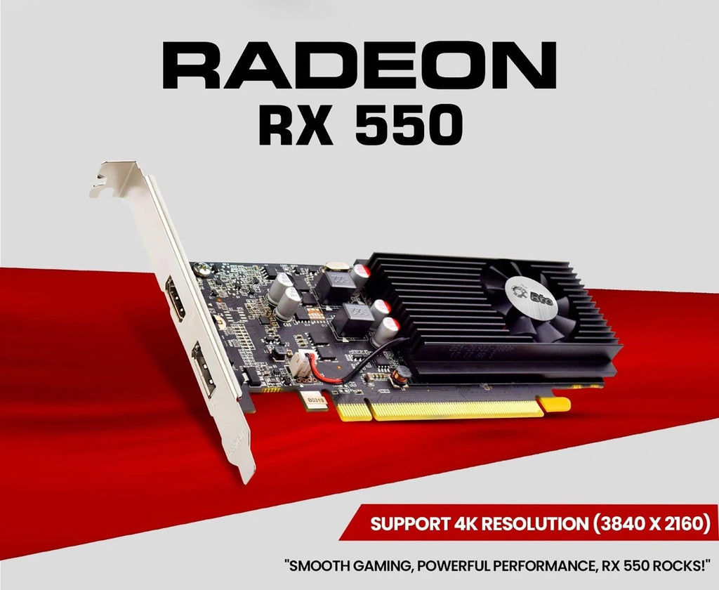 RGB Gaming Desktop PC Intel Core i5 RX 550 4GB GDDR5 Z7445