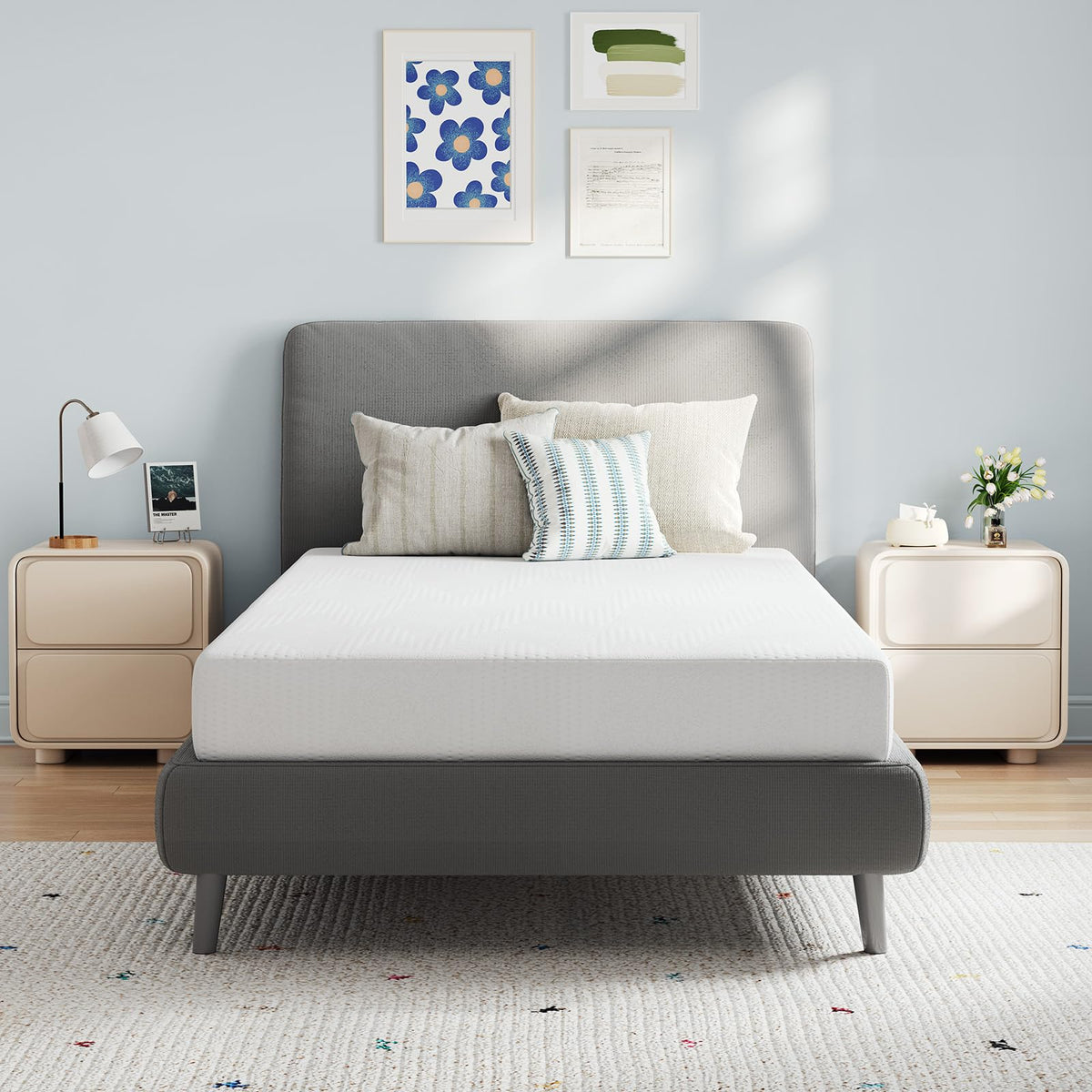 6 Inch Gel Memory Foam Twin Mattress J99296