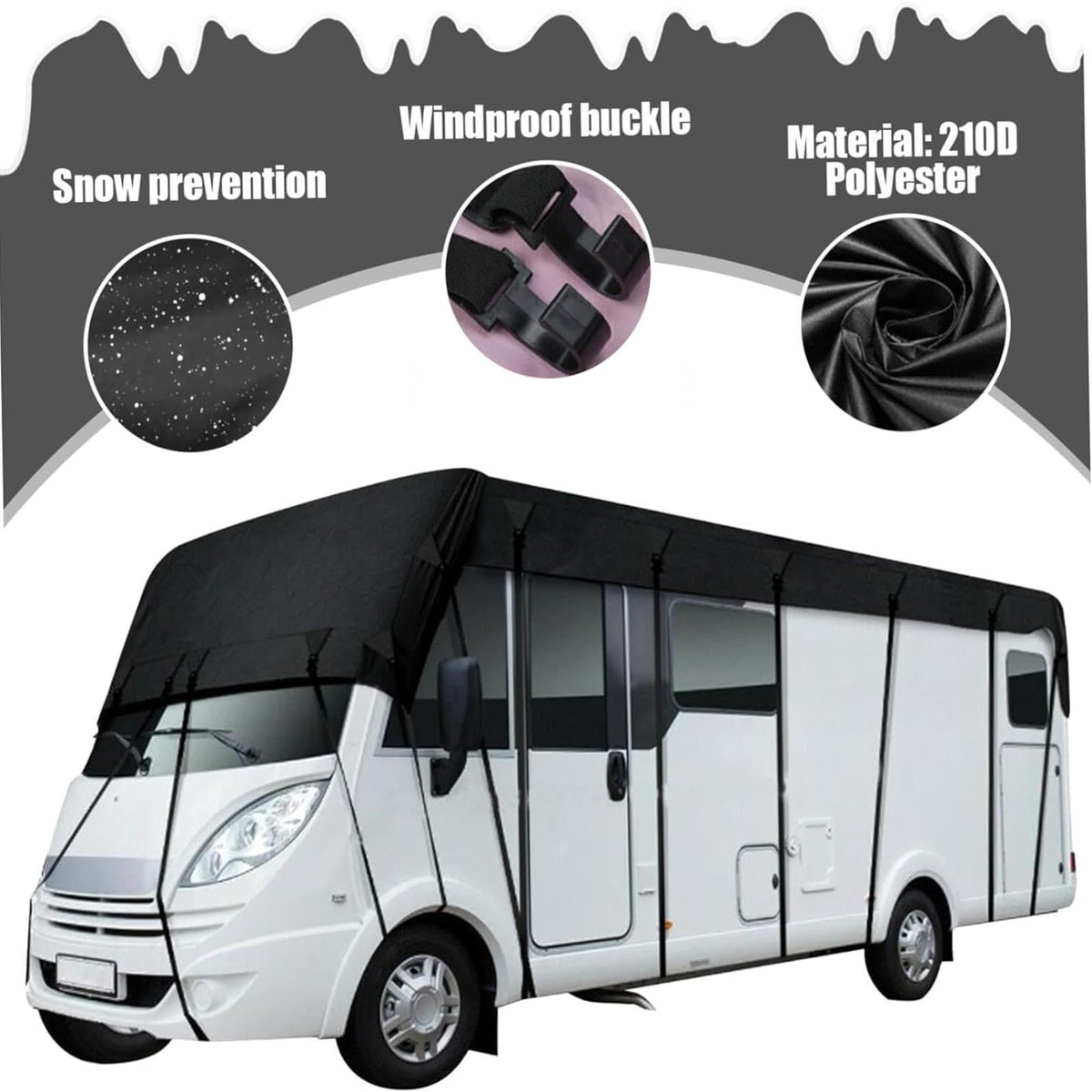 12-42 ft Travel Trailer RV Cover G3366