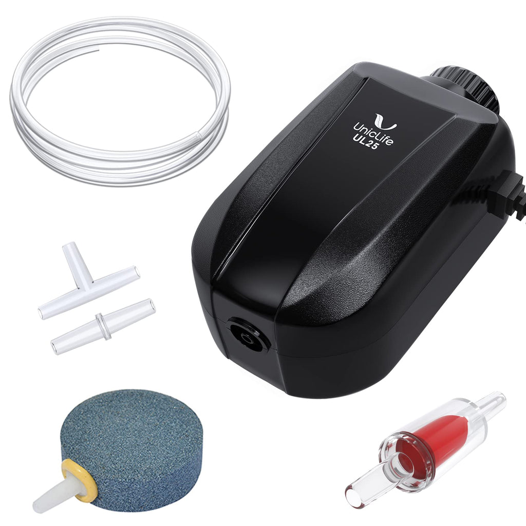 Aquarium Air Pump Dual Outlet Fish Tank Aerator G624965