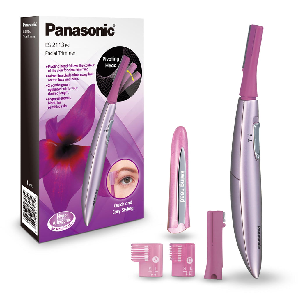 Women’s Facial Hair Remover and Eyebrow Trimmer with Pivoting Head F695136