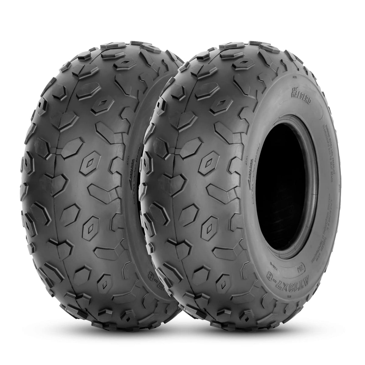 19x7-8 ATV UTV Tires Set of 2 Tubeless V2335