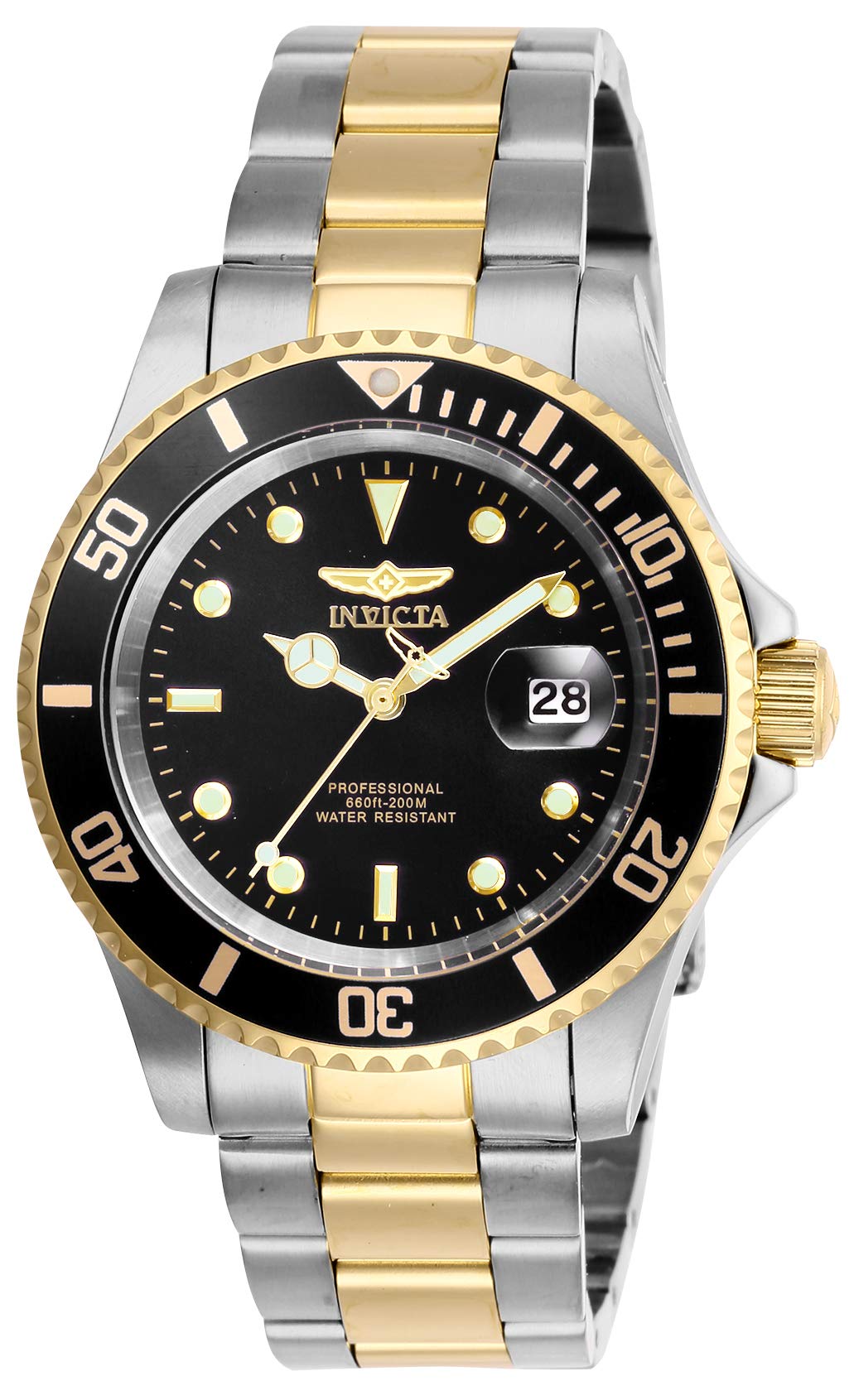 Men's Quartz Watch with Stainless Steel Strap I848