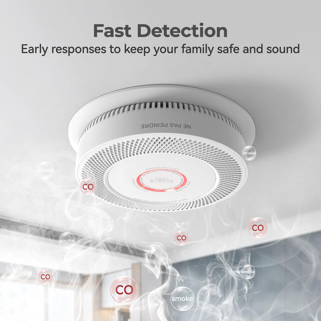 Hardwired Smoke and Carbon Monoxide Detector K70596