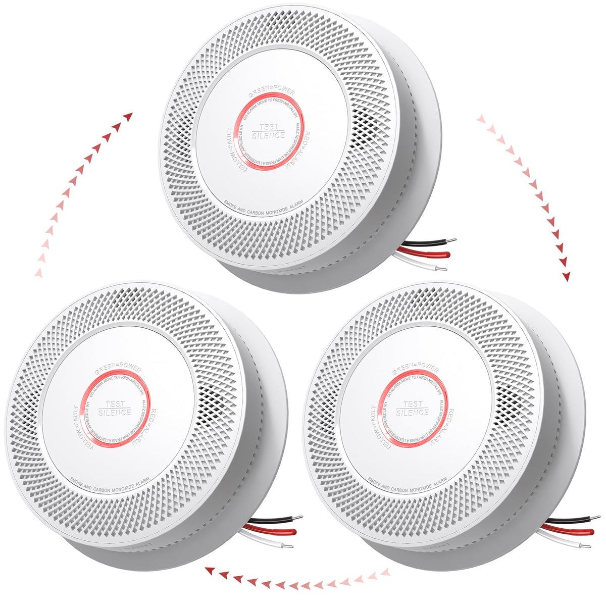 Hardwired Smoke and Carbon Monoxide Detector K70596