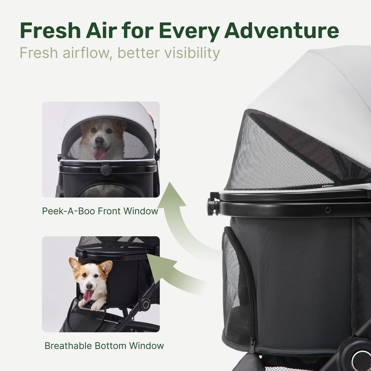 3-in-1 Dog Stroller L407274