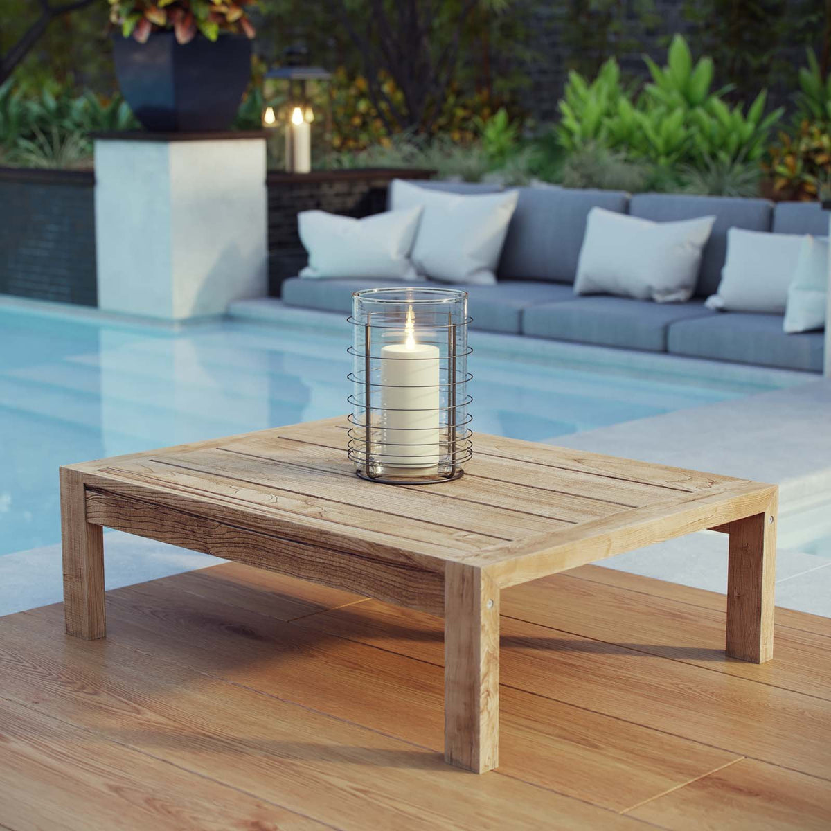 Teak Wood Outdoor Coffee Table E9798