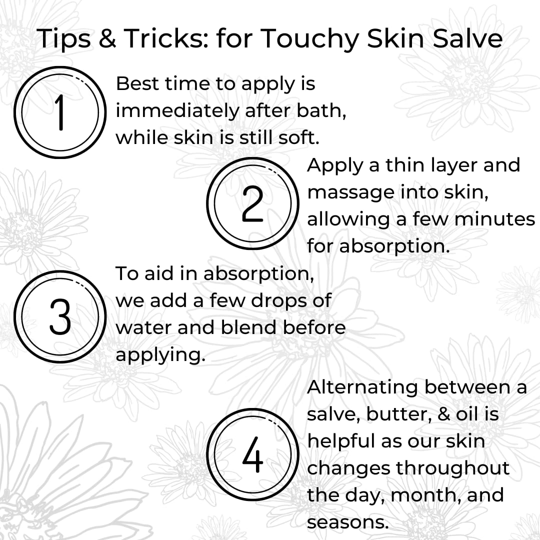 Natural Moisturizing Unscented Calendula Skin Salve, 1 oz 2 Pack W3786