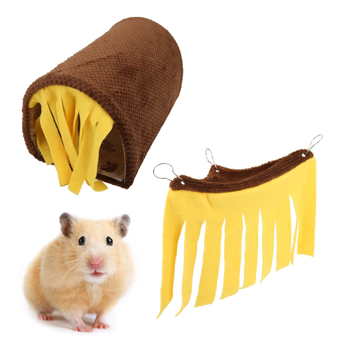 Small Animal Tunnel Hideout with Hammock E999139