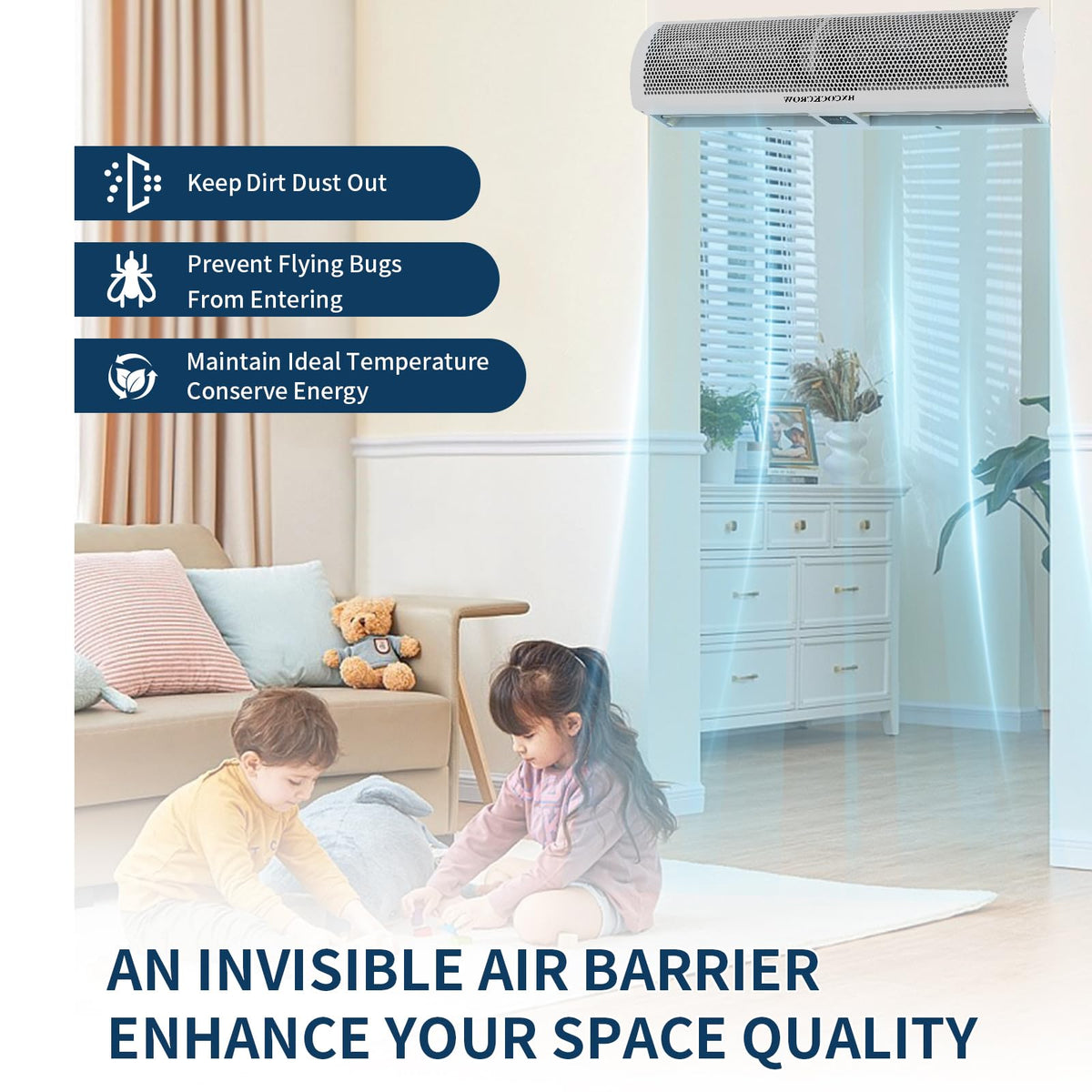 36 Inch Wall Mounted Commercial Air Curtain W92497