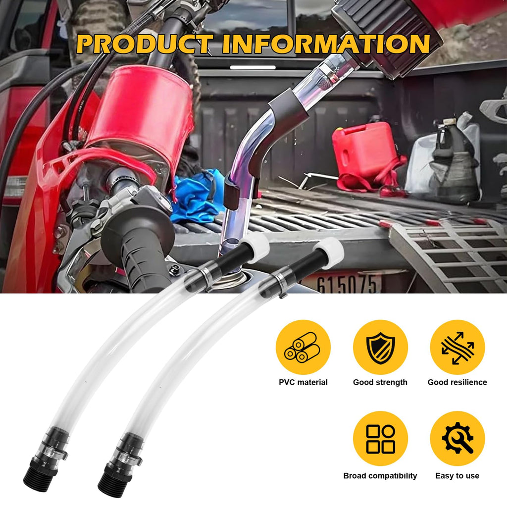 2 PCS Fuel Jug Hose Gas Can Spout Replacement Y618