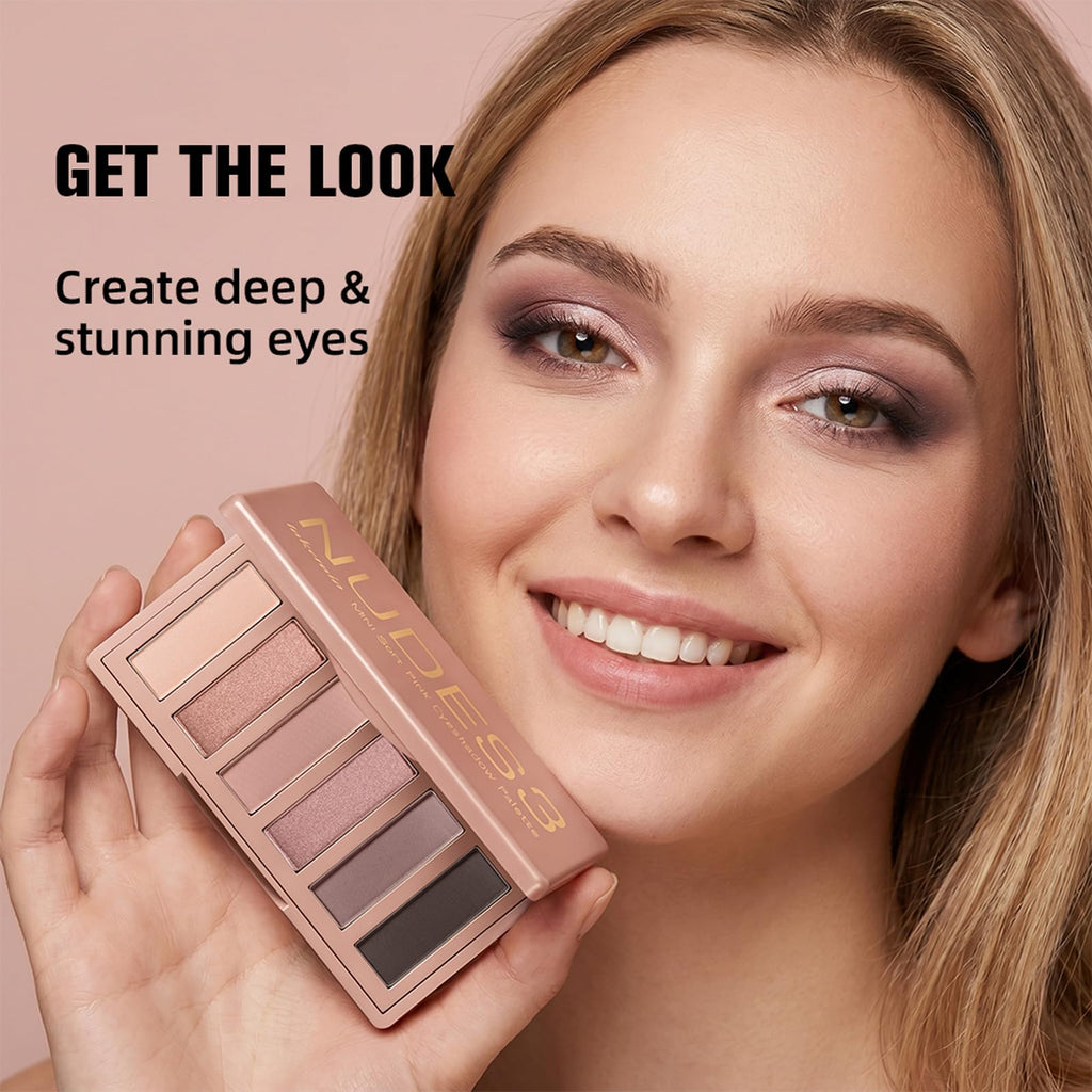 Mini 6 Color Matte & Shimmer Eyeshadow Palette U405408