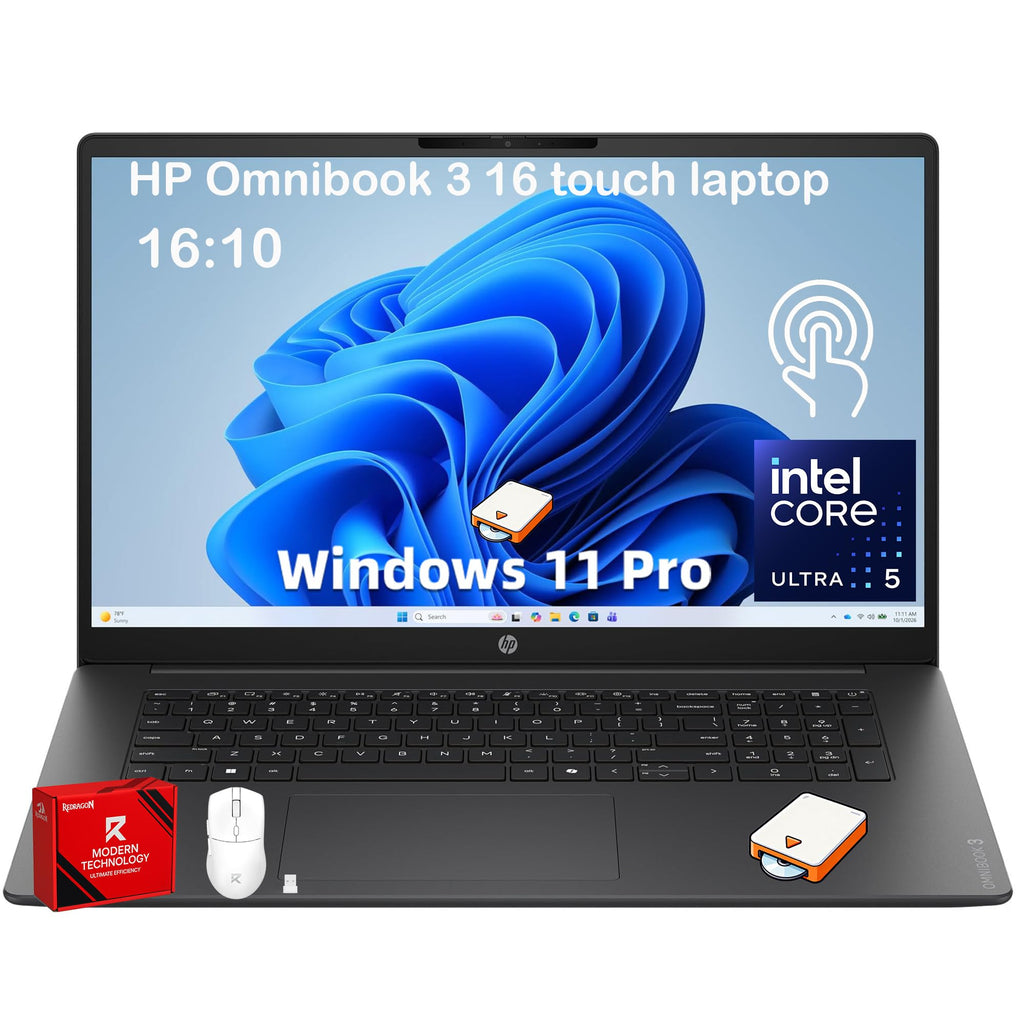 16 Touchscreen Laptop Intel 12 Core Ultra 5 K38074