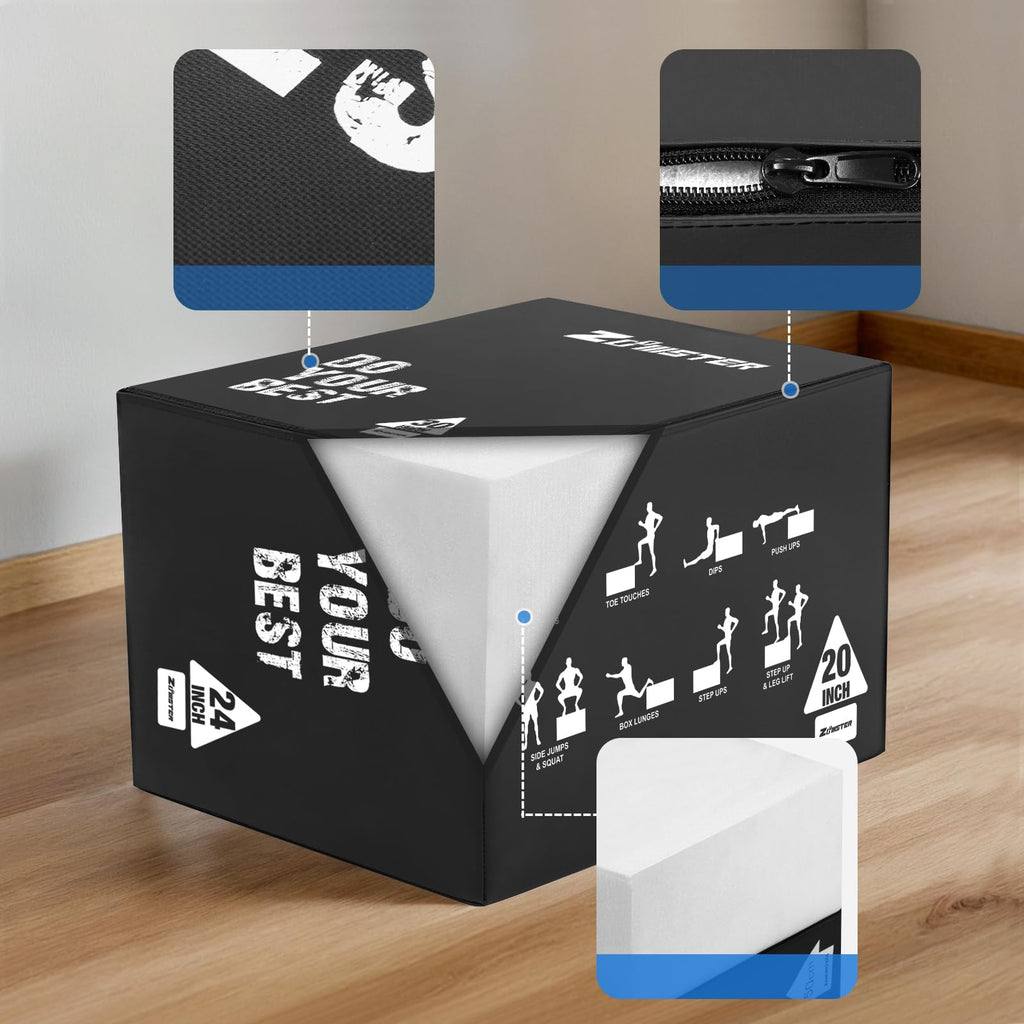 3-in-1 Plyometric Jump Box K7921