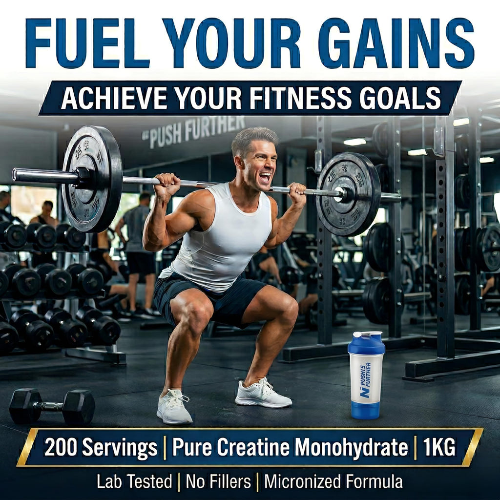 Micronized Creatine Monohydrate Powder Unflavored Gluten-Free 1000g P487