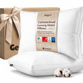 King Size Set of 2 Cotton Pillows A821603