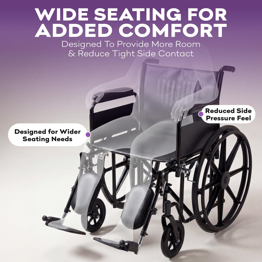 Heavy Duty Bariatric Wheelchair 700lb 28” Seat Width K53152
