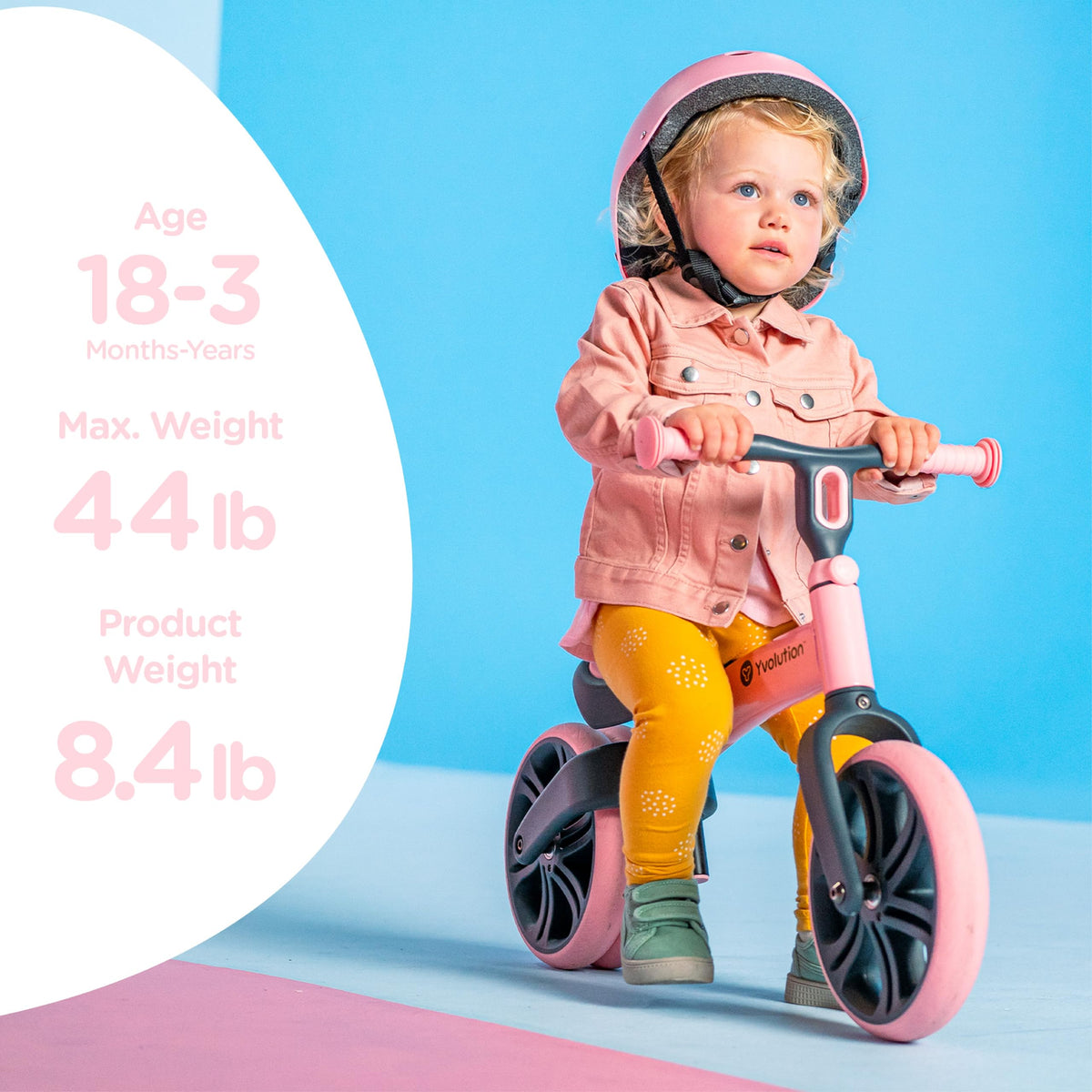 9" Balance Bike with Dual Rear Wheels J9109