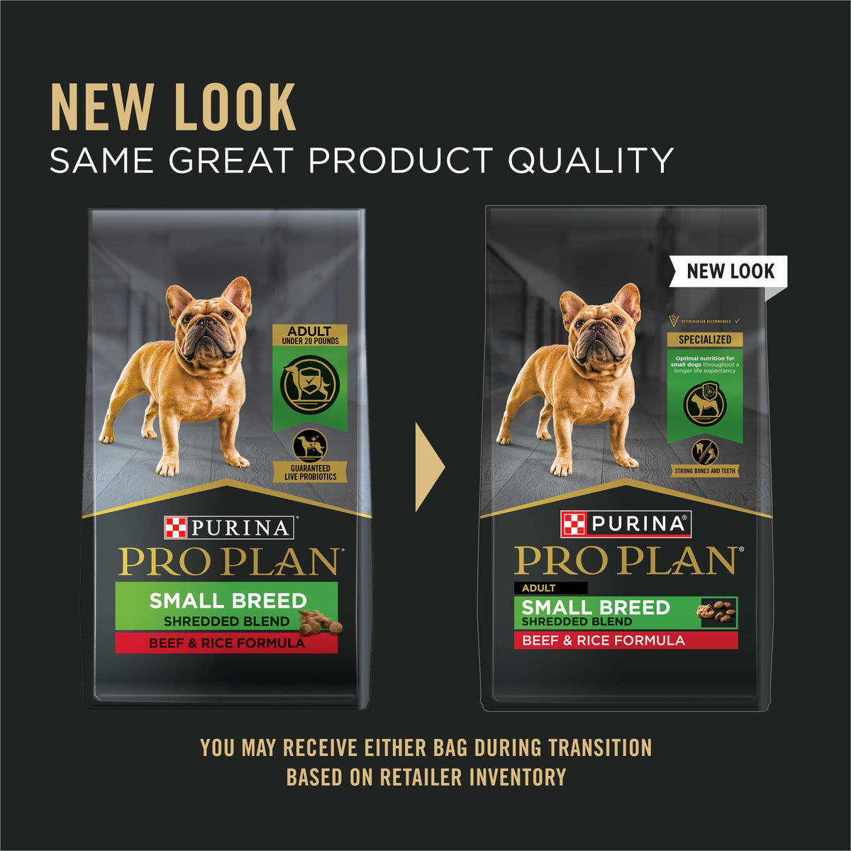 Small Breed Dry Dog Food Shredded Blend Beef 6 lb Bag A144400