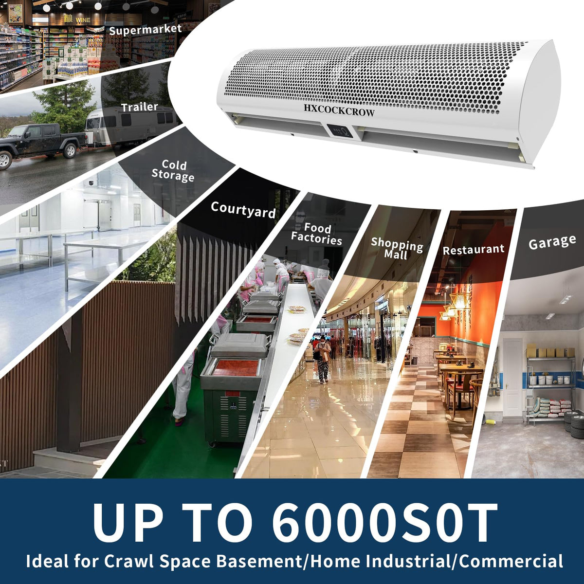 36 Inch Wall Mounted Commercial Air Curtain W92497