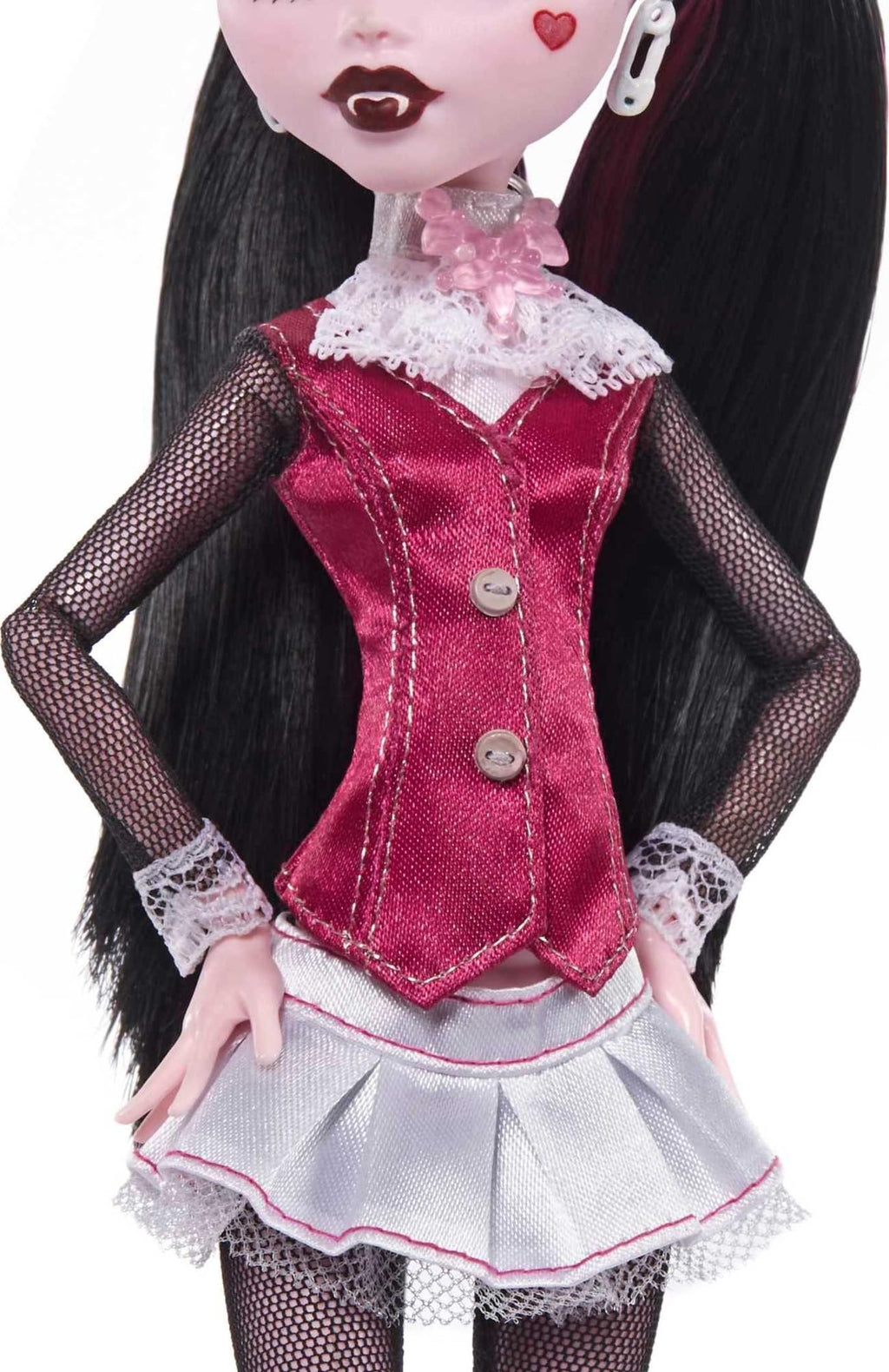 Monster High Draculaura Reproduction Doll with Pet, Display Stand & Accessories U69635