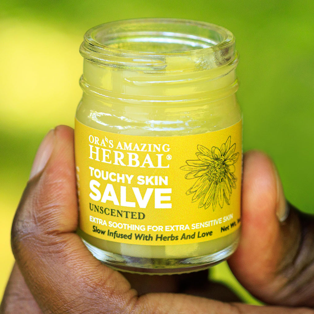 Natural Moisturizing Unscented Calendula Skin Salve, 1 oz 2 Pack W3786