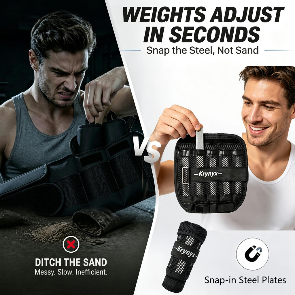 Adjustable Wrist Ankle Weights 10/20/30 lb C831