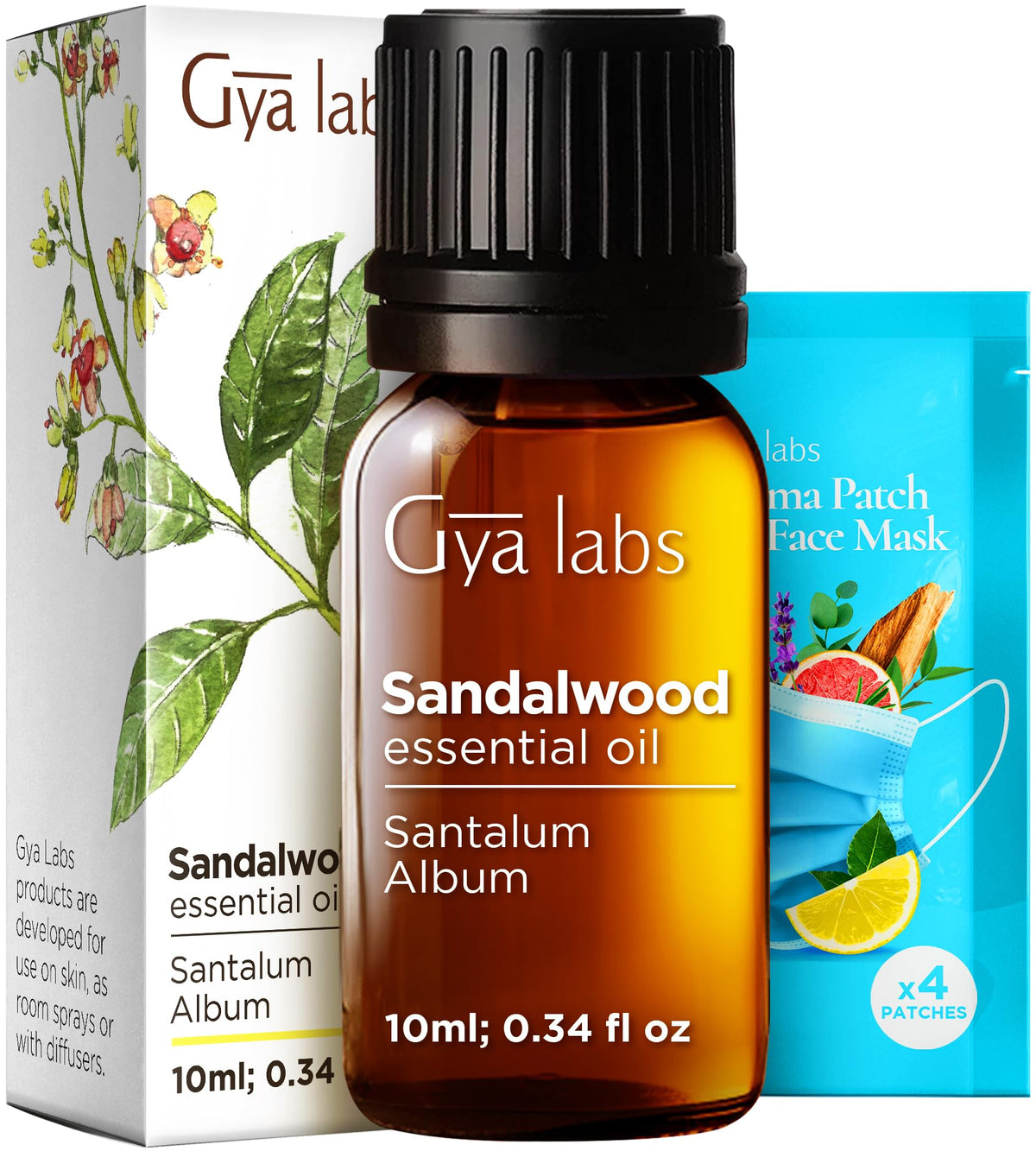 Jasmine & Sandalwood Essential Oils Set H687