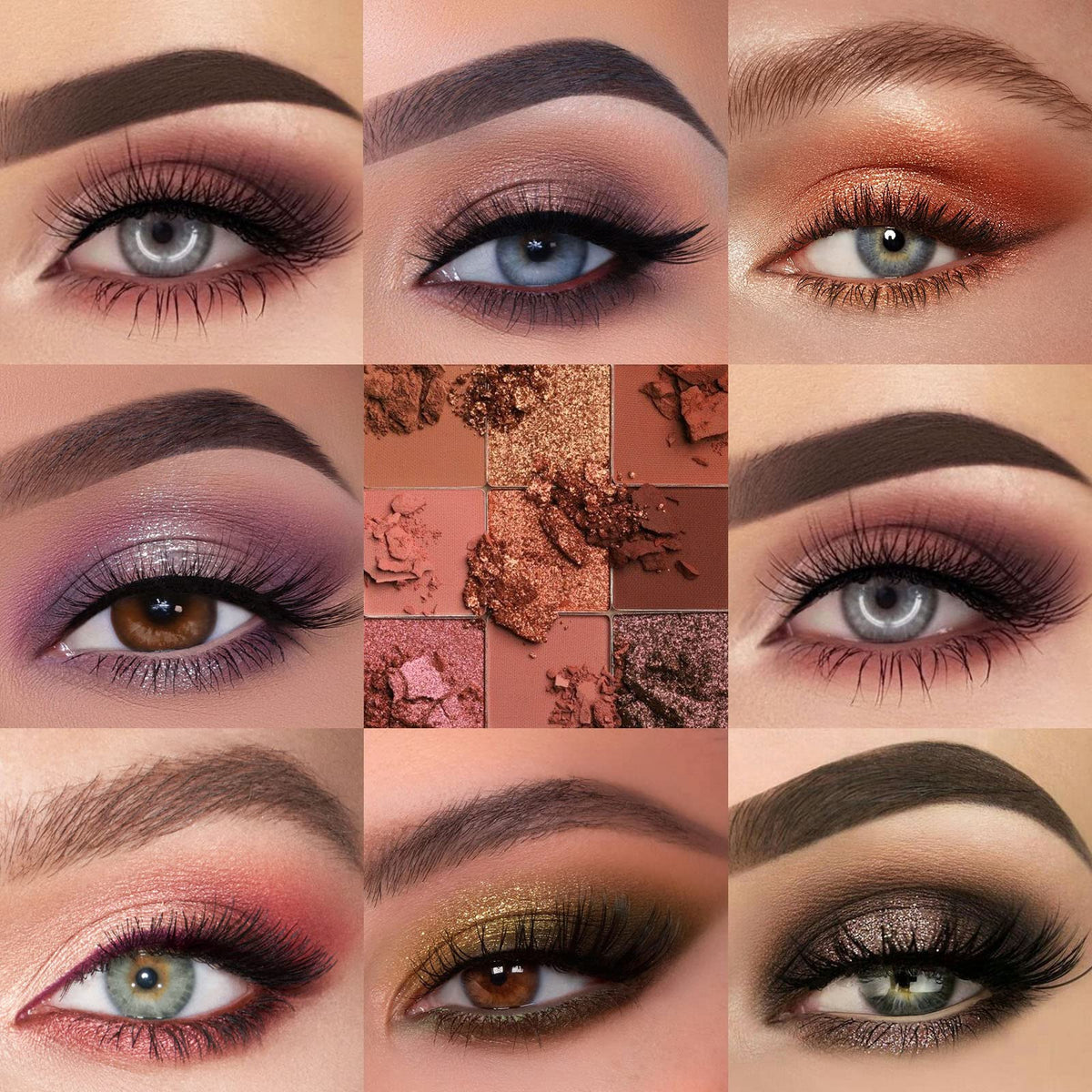 48 Neutral Shades Nude Eyeshadow Palette Q327