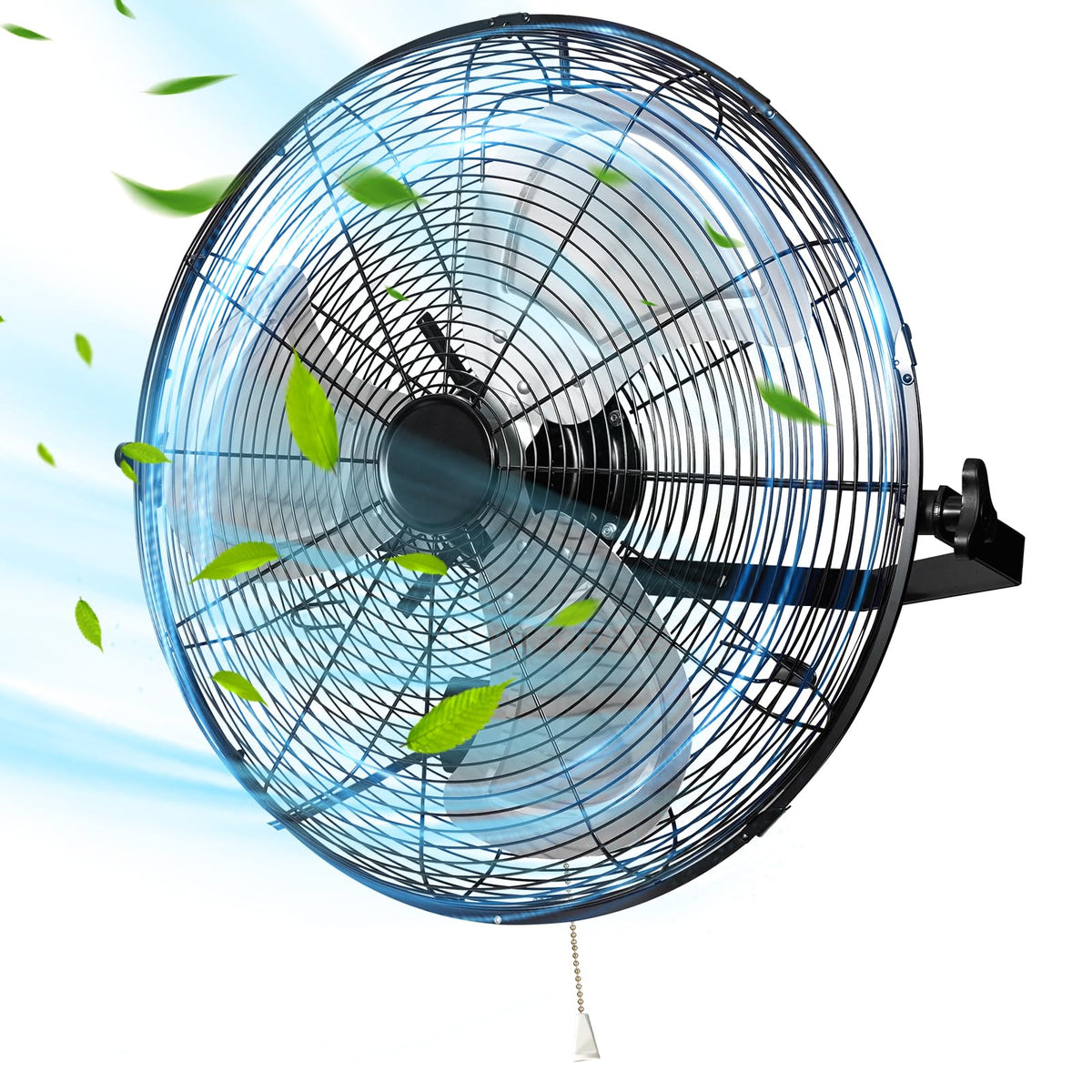 20 Inch High Velocity Metal Wall Mount Fan U7614