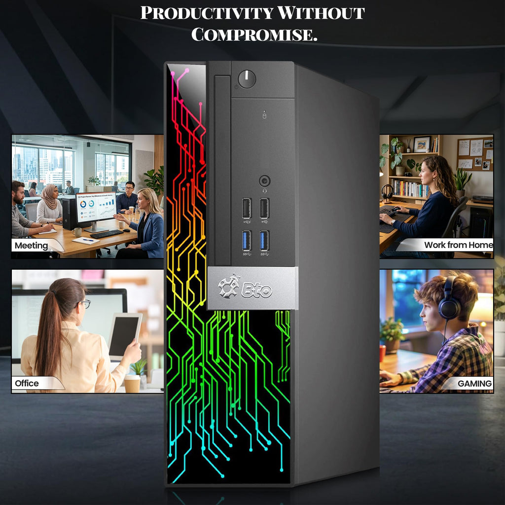 RGB Gaming Desktop PC Intel Core i5 RX 550 4GB GDDR5 Z7445