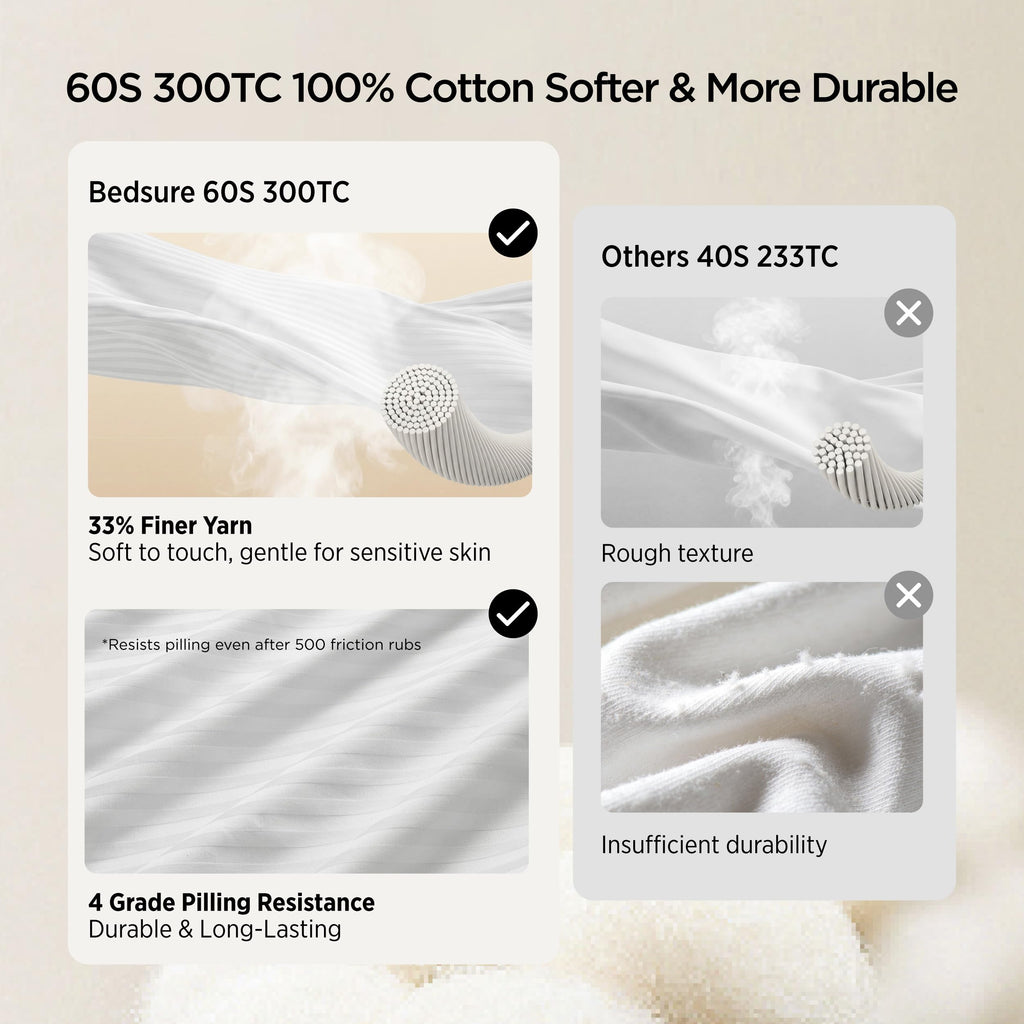 King Size Set of 2 Cotton Pillows A821603