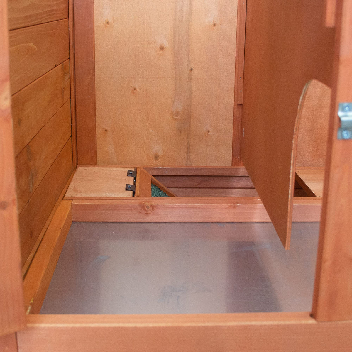 Outdoor Rabbit Hutch with Run V56587
