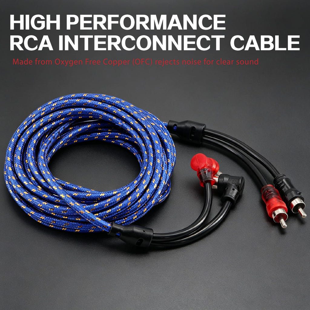 0 Gauge CCA Amplifier Wiring Kit U1760
