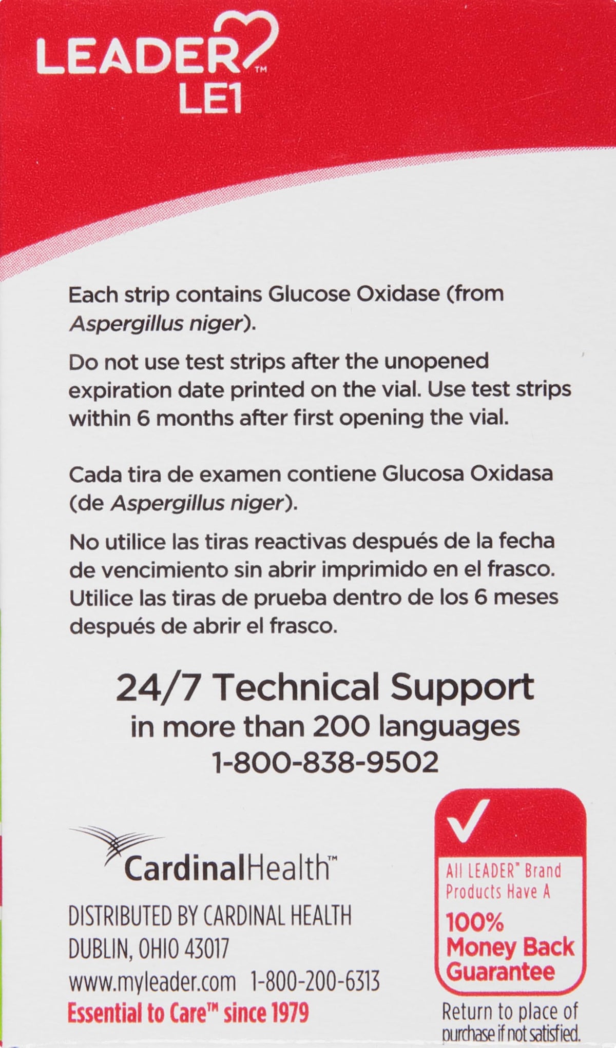 Blood Glucose Test Strips 50 Count Pack of 2 N216761