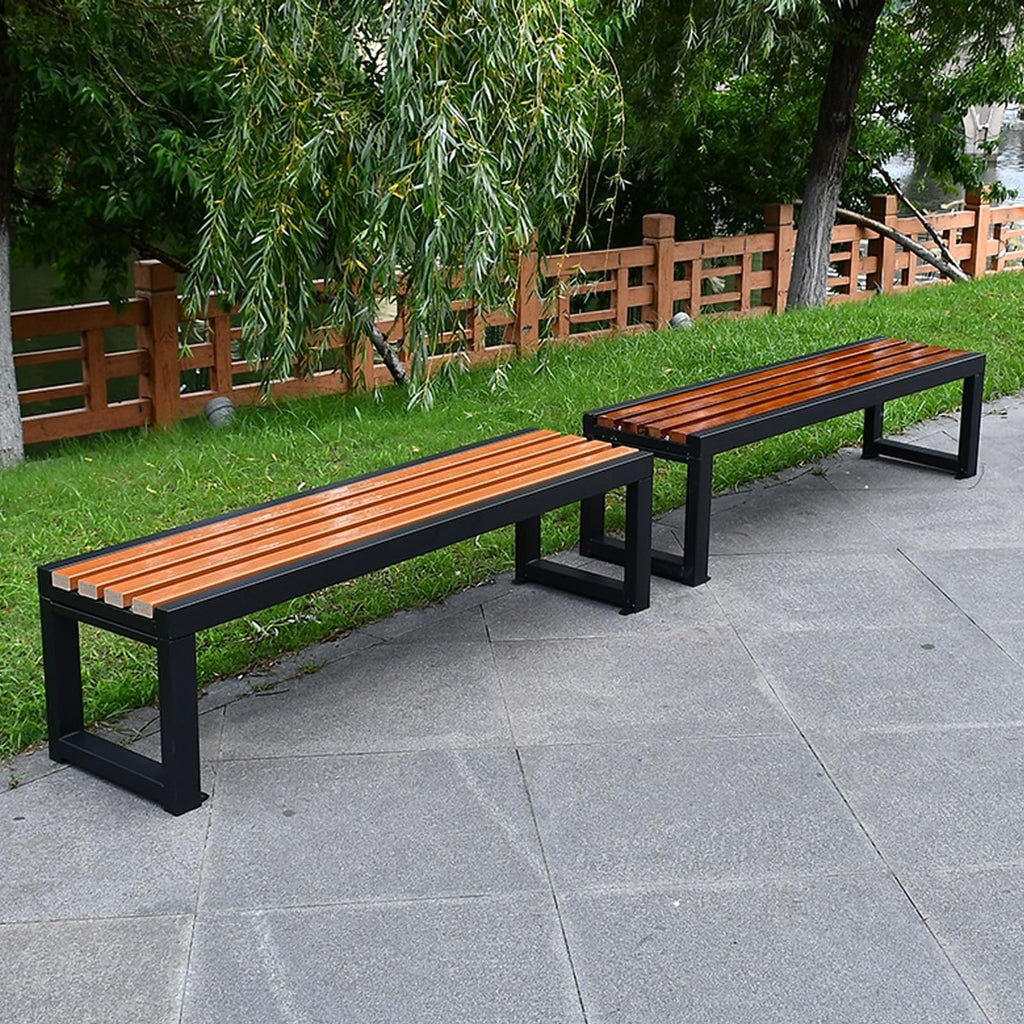 47.2in Cast Iron Outdoor Bench E332413