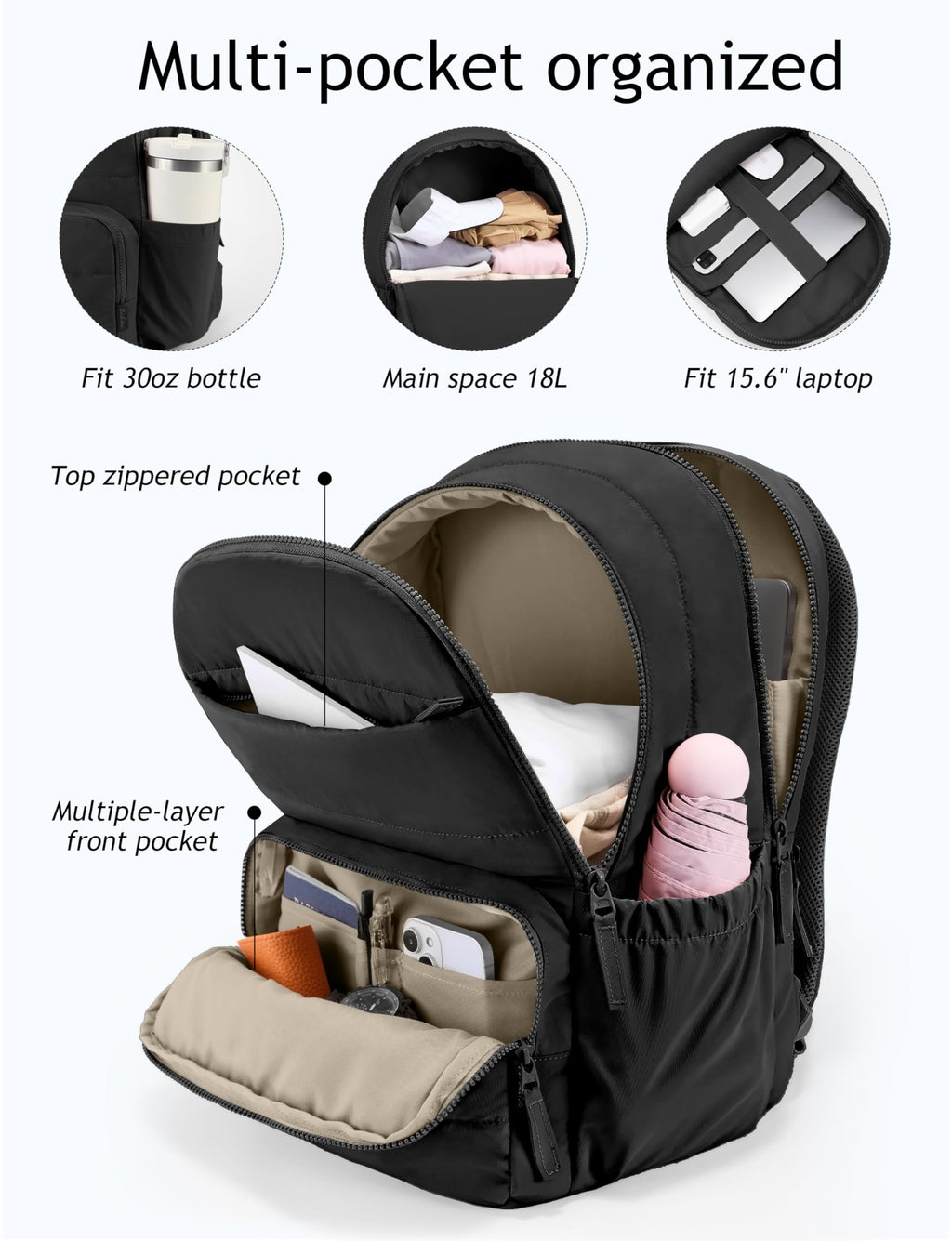 15.6 Inch Laptop Backpack X571084