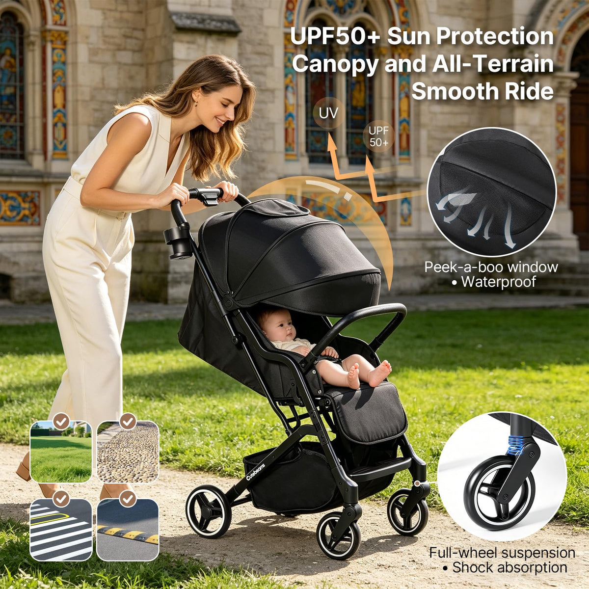Lightweight Compact Travel Stroller B5822