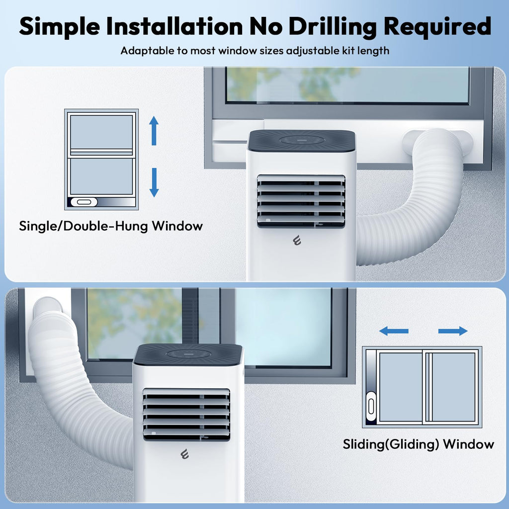 10,000 BTU Portable Air Conditioner with Remote R335