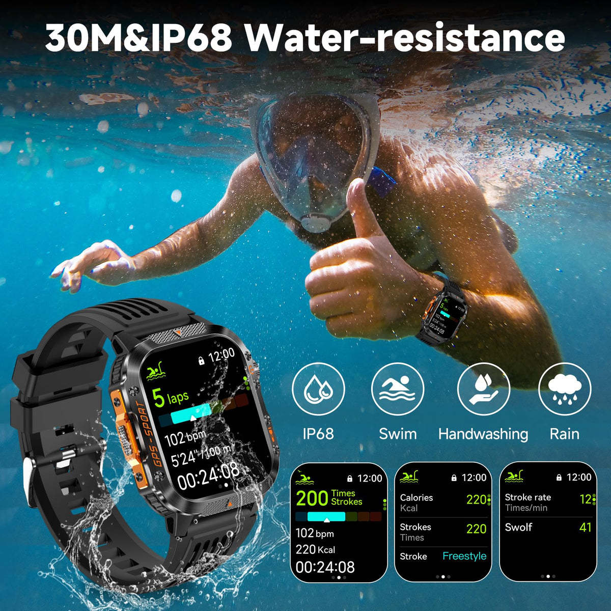 Smart Watch for Men P1480