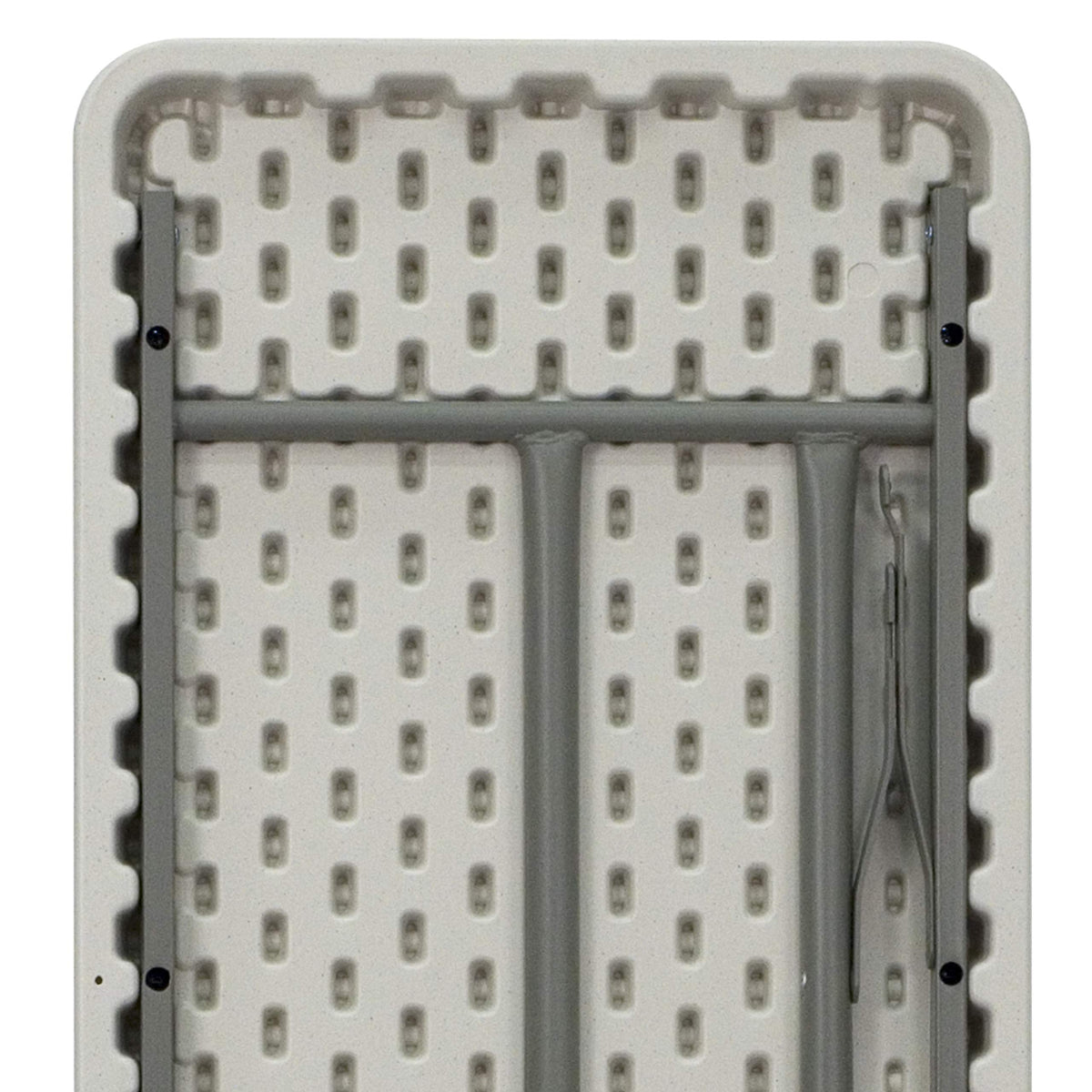 15 Pack 6-Foot Granite White Plastic Folding Training Table B283932