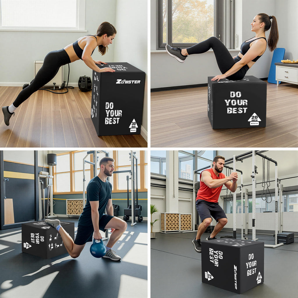 3-in-1 Plyometric Jump Box K7921