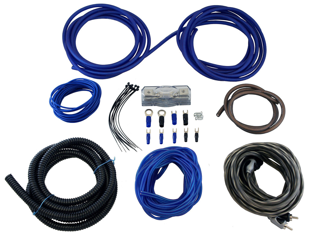 10" Subwoofer Pair with Amp Combo Wire Kit O457